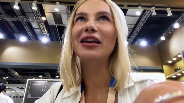Влог из Шанхая❤️побывали на самой масштабной выставке ткани Inter Textil2024. Часть 1