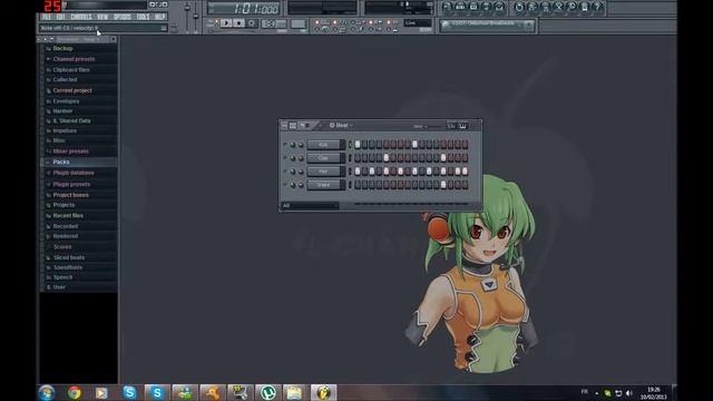 FL Studio 10 - Tuto débutant #1 - Les patterns et claviers MIDI смотреть онлайн