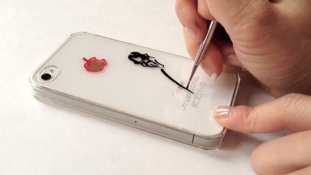 DIY : speed ink drawing on phone case | Snow White смотреть онлайн