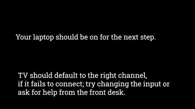Connecting Windows Laptop to Group Study Room Display | Chilliwack Campus смотреть онлайн
