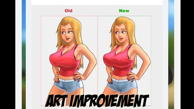 STATUS UPDATE (SUMMERTIME SAGA 0.16) ART IMPROVEMENT+2PREVIEW PHOTO