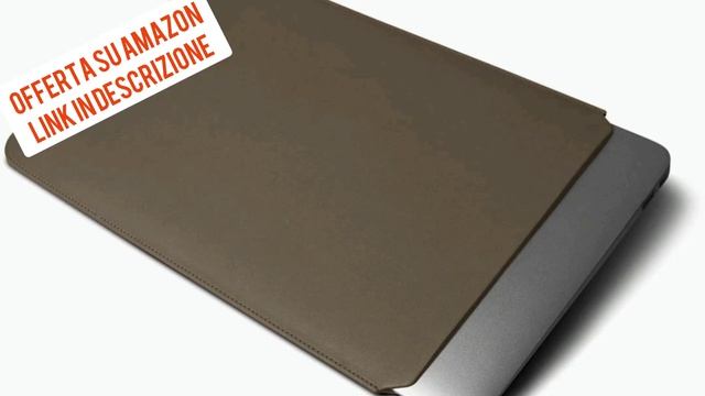 Lucrin - Custodia Protettiva per MacBook Air 11 Pollici - Taupe Scuro - Pelle Liscia смотреть онлайн