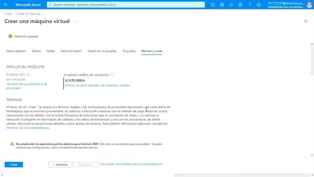 Implementacion de Windows Server 2019 en VM de Microsoft Azure смотреть онлайн