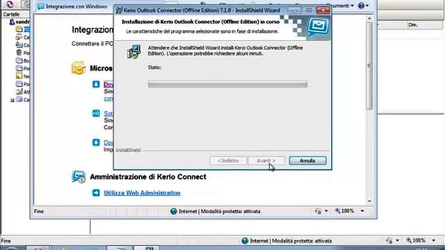 Kerio Connect 7: installazione e autoconfigurazione Kerio Outlook Connector смотреть онлайн