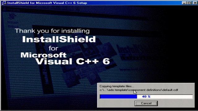 Visual Studio 6 Full Installation on Windows 98 on a Intel Pentium 100Mhz смотреть онлайн