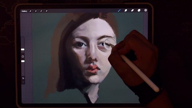 Procreate Portrait Vintage смотреть онлайн