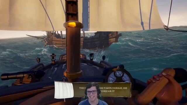 The worst way to battle a pirate ship in the middle of the sea! Never do that! Lol 😂 🤣 смотреть онлайн