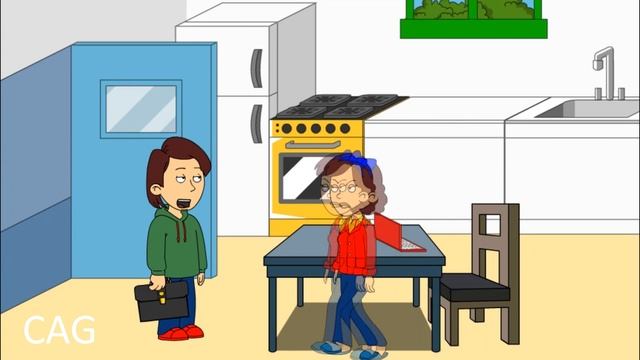 Caillou runs "MEMZ DESTRUCTIVE" on his Dad's Laptop/Grounded BIG TIME (my version) смотреть онлайн