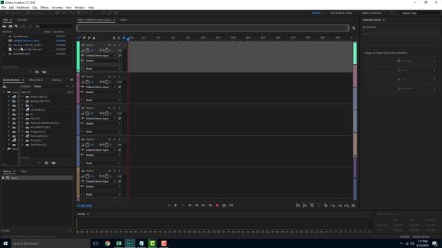 Audition Tutorial - Lesson 7 - Importing Audio and Video Files смотреть онлайн