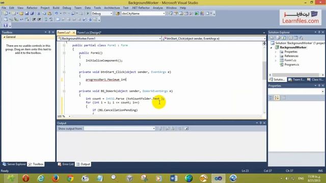 آموزش BackgroundWorker در #C смотреть онлайн