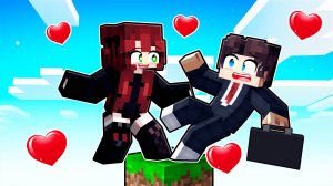 Можно ли выжить с Начальницей на ОДНОМ БЛОКЕ в Майнкрафт?