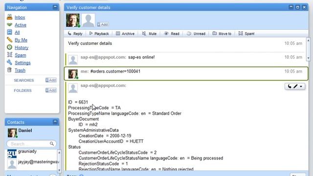 SAP Enterprise Service DEMO смотреть онлайн