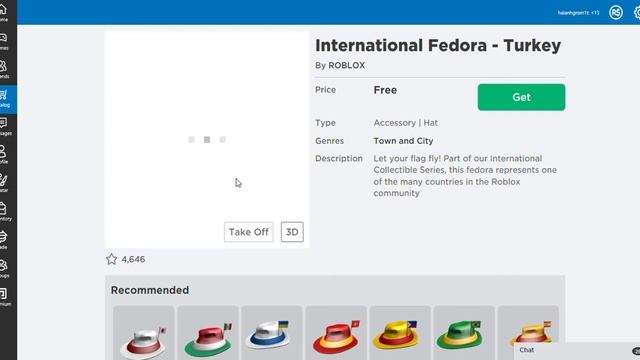 How to get Turkey fedora in Roblox смотреть онлайн