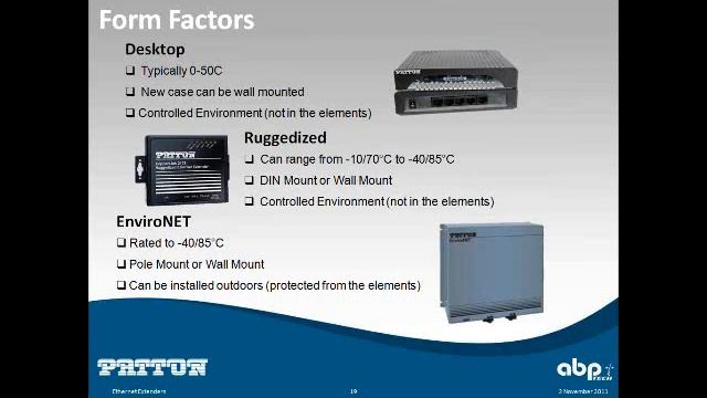 All About Patton [Ethernet Extension] Webinar смотреть онлайн