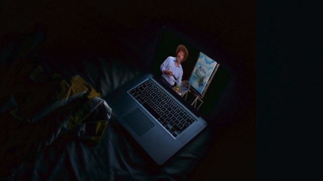 You're watching Bob Ross on a summer night in the suburbs with the window open смотреть онлайн
