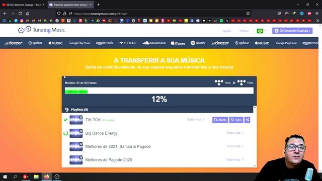 Como Transferir Playlists do Deezer TuneMyMusic смотреть онлайн