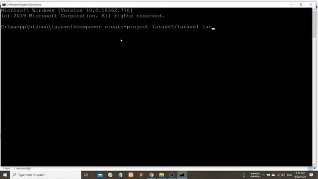 How to Install Laravel | using CMD | how to install laravel on windows 10 | 9| 8 #bangla#laravel смотреть онлайн