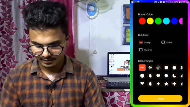 Amazing Background Corner Live Wallpaper ( Round Light RGB App ) 2020 🔥🔥 смотреть онлайн