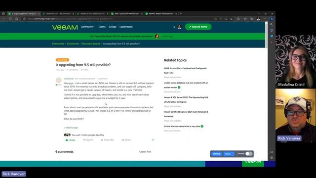 Veeam Community Recap #120 смотреть онлайн