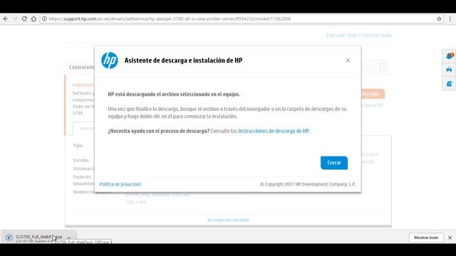 🔴Cómo INSTALAR IMPRESORA HP 3730 [FUNCIONA]🔴 смотреть онлайн