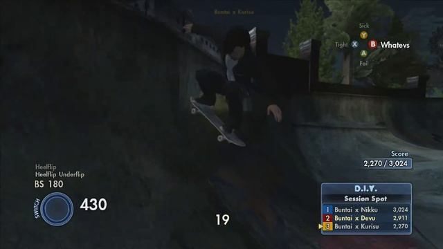 Skate 3 - D.I.Y Spot Battle | With the Buntai смотреть онлайн