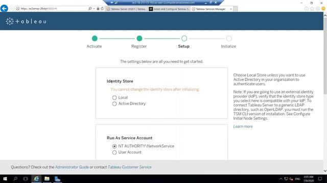Installing Tableau Server 2020.1 on Windows Server смотреть онлайн