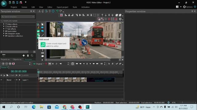 Extract audio from video free | How to separate audio from video in one click? #vsdc. смотреть онлайн