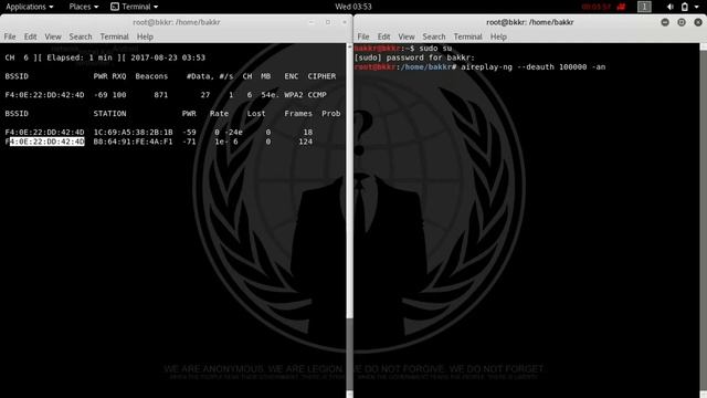 wifi hacking : kick out users from their network in ur range смотреть онлайн