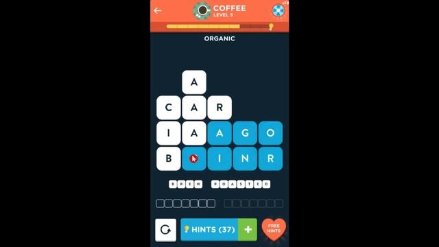 WordBrain 2 Coffee Level 5 Answers (Android/IOS) смотреть онлайн