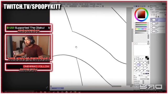 Otaku Sketches [Pt. 7] | spoopykitt (Speed Drawing) | twitch.tv/spoopykitt смотреть онлайн