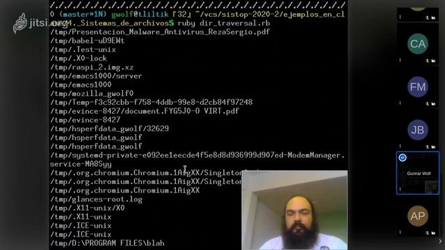 Sistemas Operativos 2020-05-12: Sistemas de archivos: Remotos y distribuidos смотреть онлайн