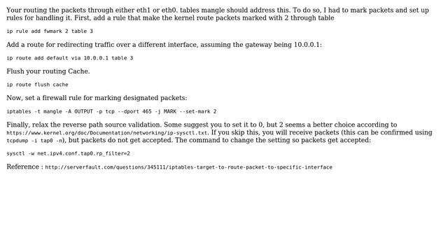 DevOps & SysAdmins: Route IP Traffic Based on Process to Different Default Routes / Interfaces смотреть онлайн