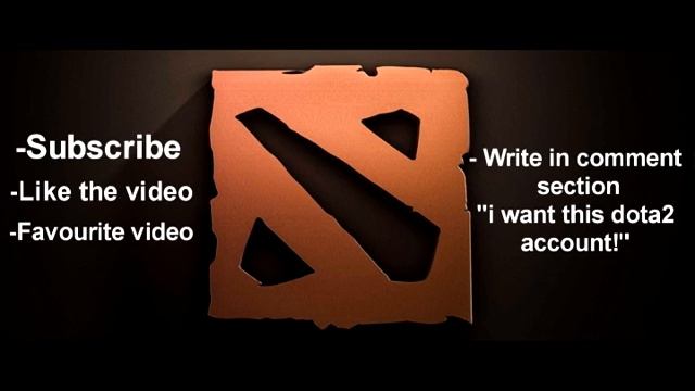Dota 2 account giveaway смотреть онлайн