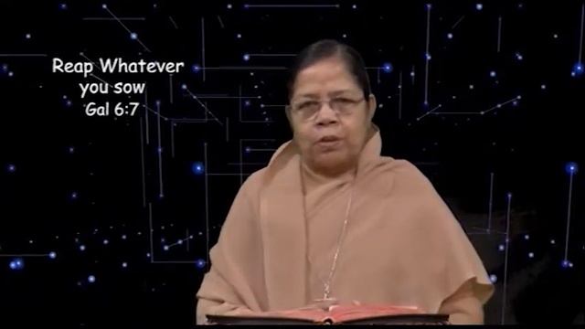 MTE09 | Msg | "Reap whatever you sow" | Sr. Marie Therese | mp4 смотреть онлайн