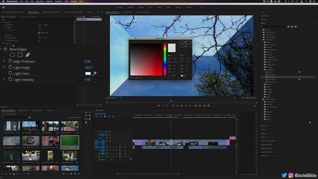 How to use Perspective effects in Adobe Premiere Pro (Every Effect Explained) смотреть онлайн