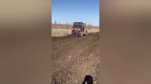 Работа почвофрезы 2,2