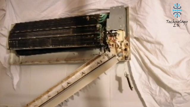 AC පිරිසිදු කරමු | Learn How to Clean an Air Conditioner Servicing AC Cleaning at Home - Sinhala смотреть онлайн