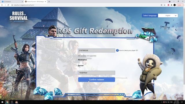 ROS NEW REDEEM CODE NOVEMBER 20 2021 (RulesOfSurvival) смотреть онлайн