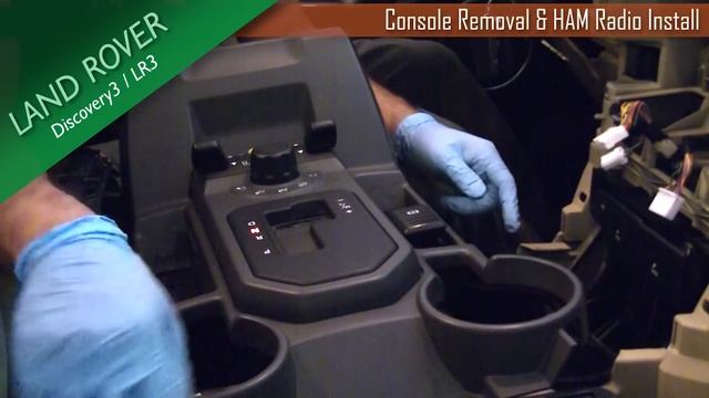 LAND ROVER Discovery3/LR3 | Front & Center Console Removal