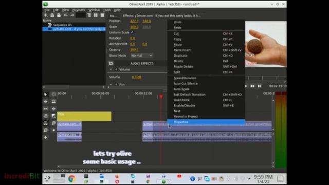 olive editor installation and basic tutorial linux смотреть онлайн