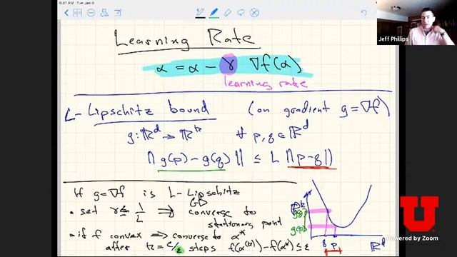 FoDA - L16 : Gradient Descent : Algorithms & Convergence (Chapter 6.3) смотреть онлайн