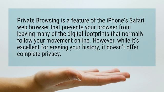 Is Safari private browsing really private? смотреть онлайн