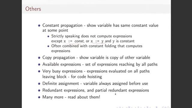 Compiler Optimisation Lecture 4 смотреть онлайн