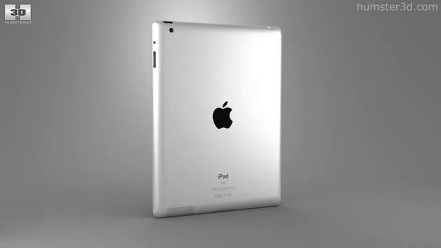 Apple iPad 2 WiFi 3D model by 3DModels.org смотреть онлайн