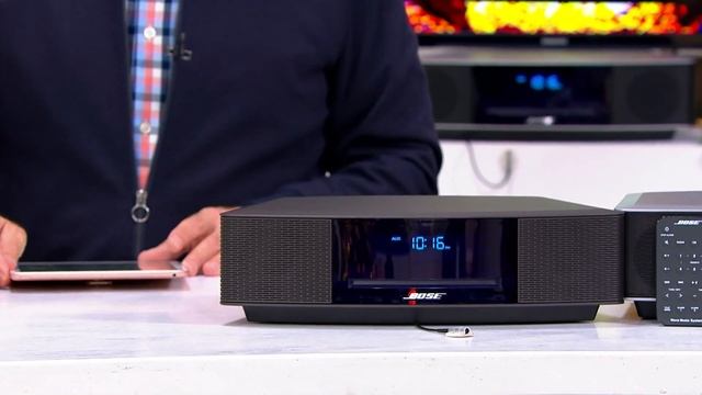 Bose Wave Music System IV with CD Player and Dual Alarm Clocks on QVC смотреть онлайн