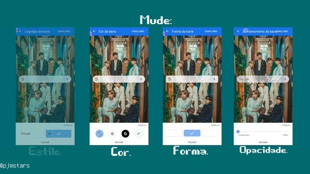 como mudar a cor do widget do google смотреть онлайн