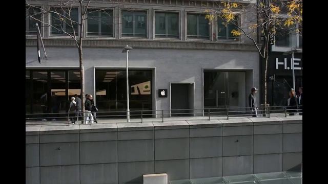 Hannover Apple Store - Timelaps смотреть онлайн
