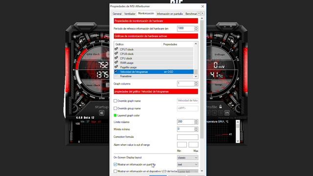 Mostrar FPS en PANTALLA etc |MSI AFTERBURNER| смотреть онлайн