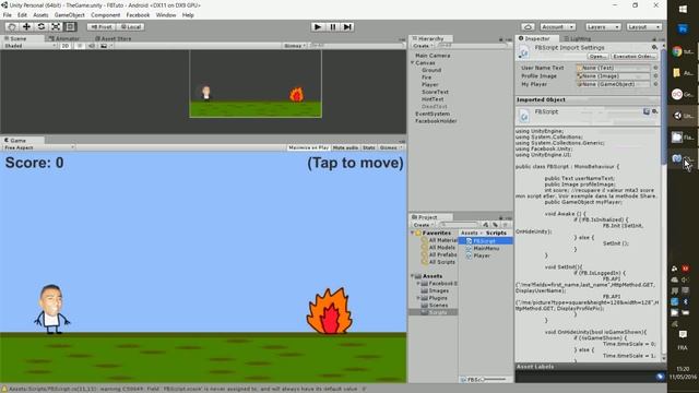 Unity 5 - Facebook SDK 2/3 смотреть онлайн