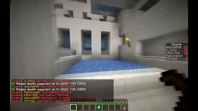 Minecraft | Quake - увлекательная стрельба мотыгами | #2 смотреть онлайн